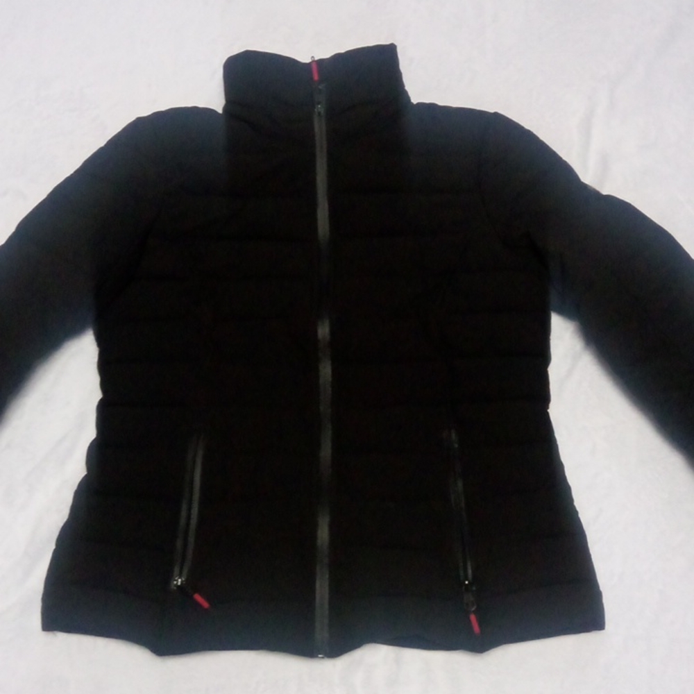 Nautica  Women's puffer Coat, size medium, black, zipper